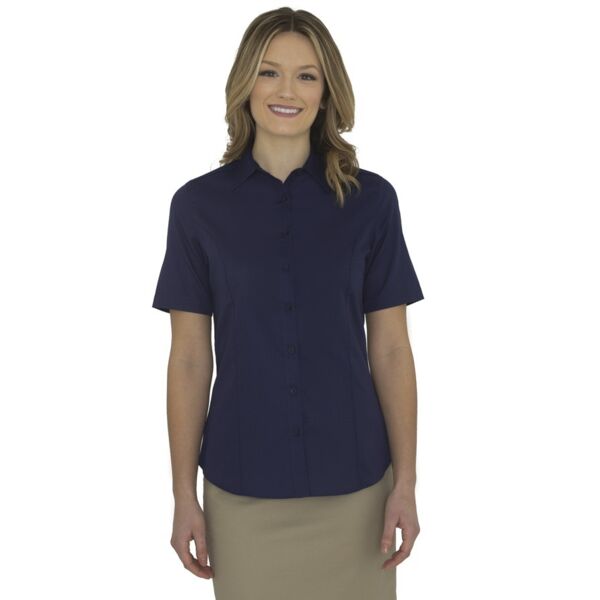 COAL HARBOUR EVERYDAY SHORT SLEEVE WOVEN LADIES' SHIRT Thumbnail