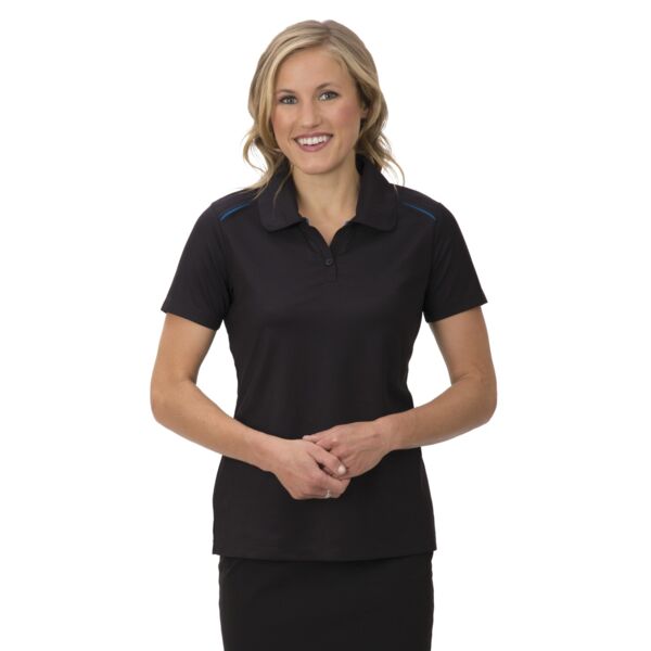 COAL HARBOUR SNAG RESISTANT CONTRAST INSET LADIES' SPORT SHIRT Thumbnail